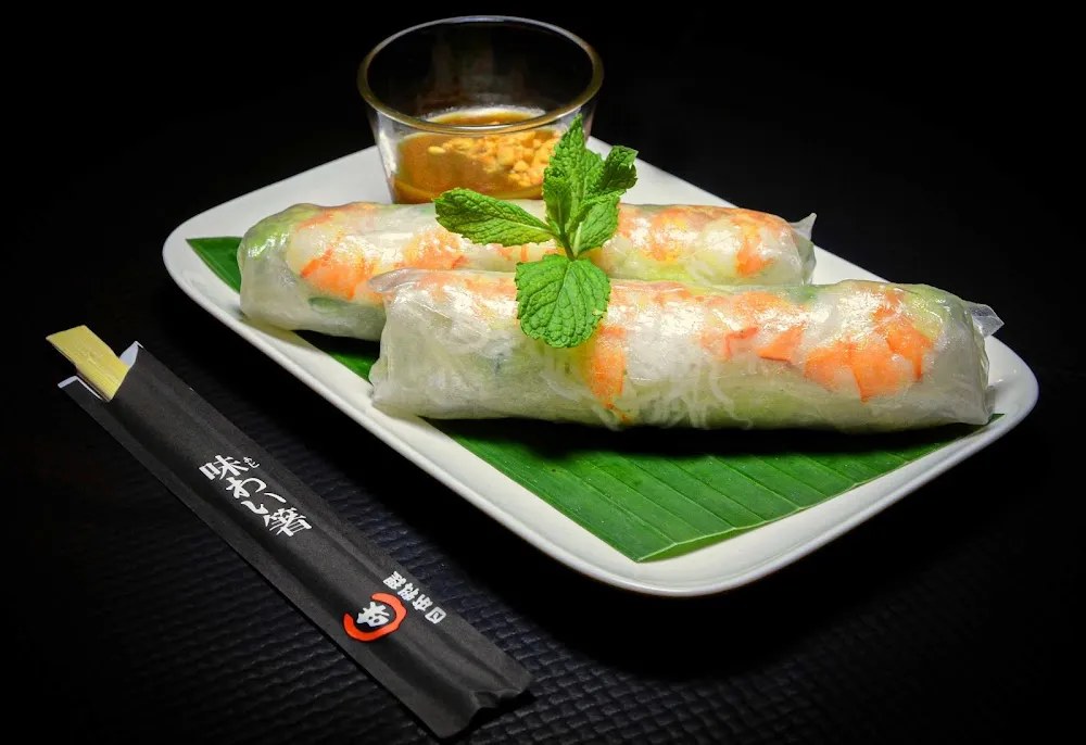 Rouleaux de Printemps Aux Crevettes